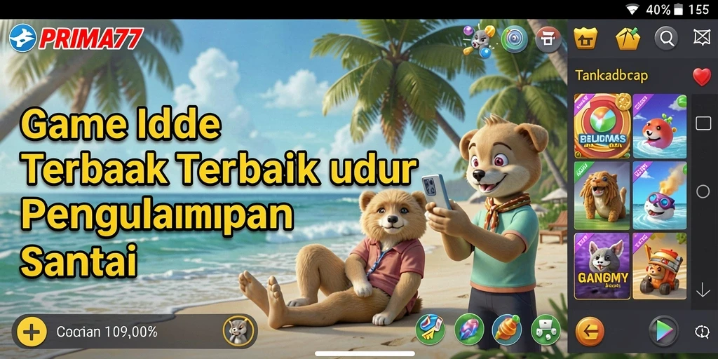 Tampilan gameplay PRIMA77 yang seru dan mengasyikkan.