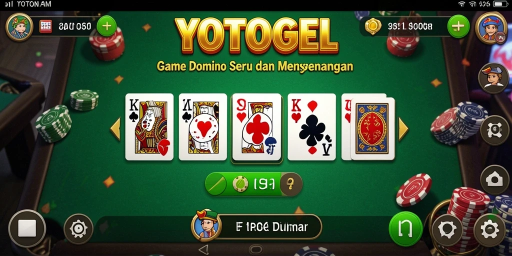 Tampilan gameplay YOTOGEL yang seru dan menarik.